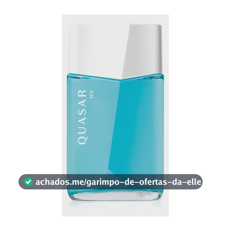 Quasar Ice Deo Colônia Fougère Aldeídica 100ml Boticário Masculino