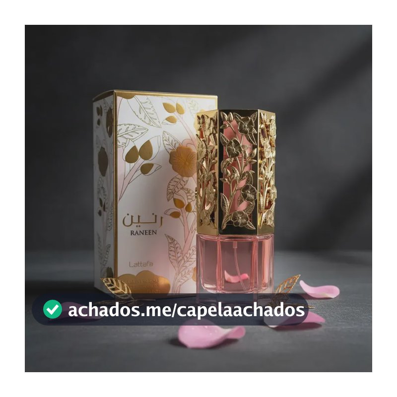 Perfume Arabe Lattafa Raneen Parfum 100ml Feminino