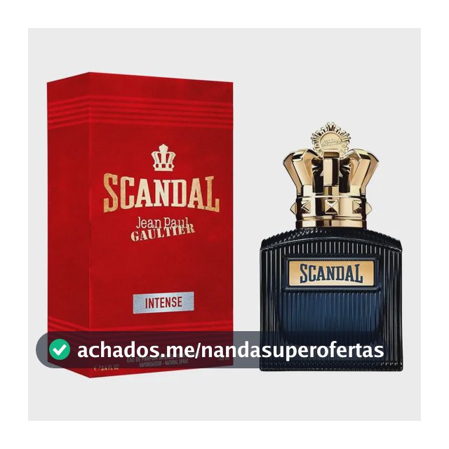 Perfume Jean Paul Gaultier Scandal Intense 100ml Masculino
