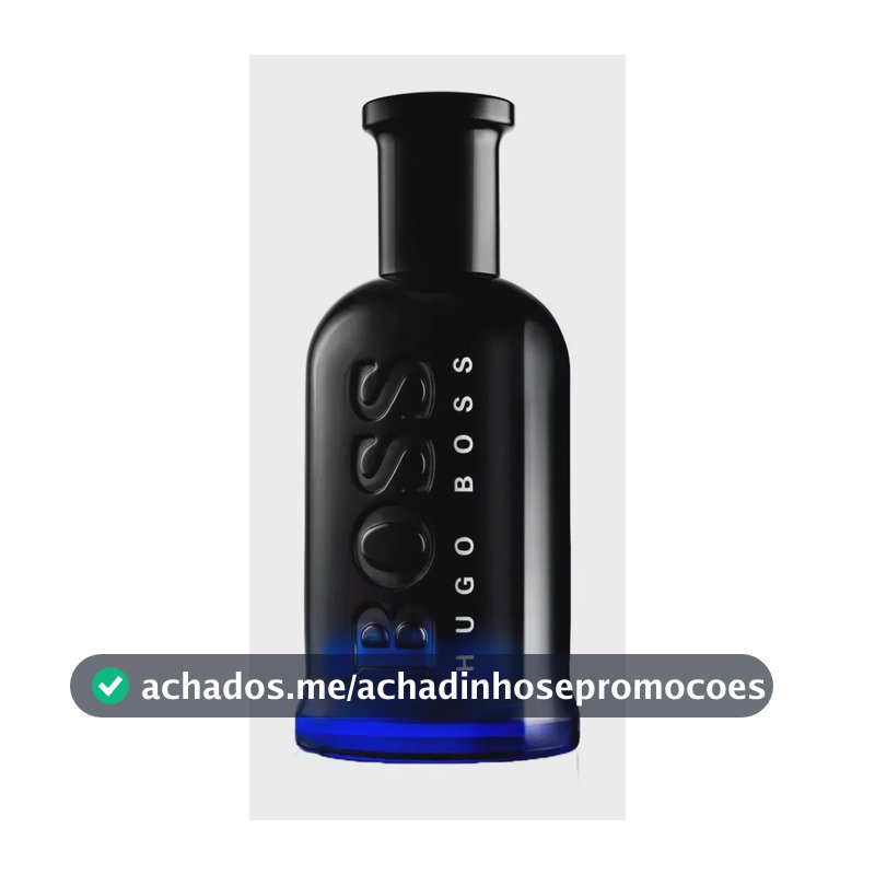 Perfume Hugo Boss Bottled Night Masculino Eau De Toilette 100Ml
