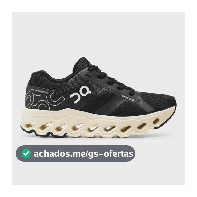 Tênis On Running On Cloud Original Academia Corrida Promoção On Preto 42 Br