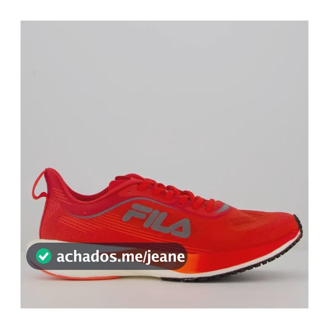 Tênis Fila Kr6 Frame Vermelho E Preto