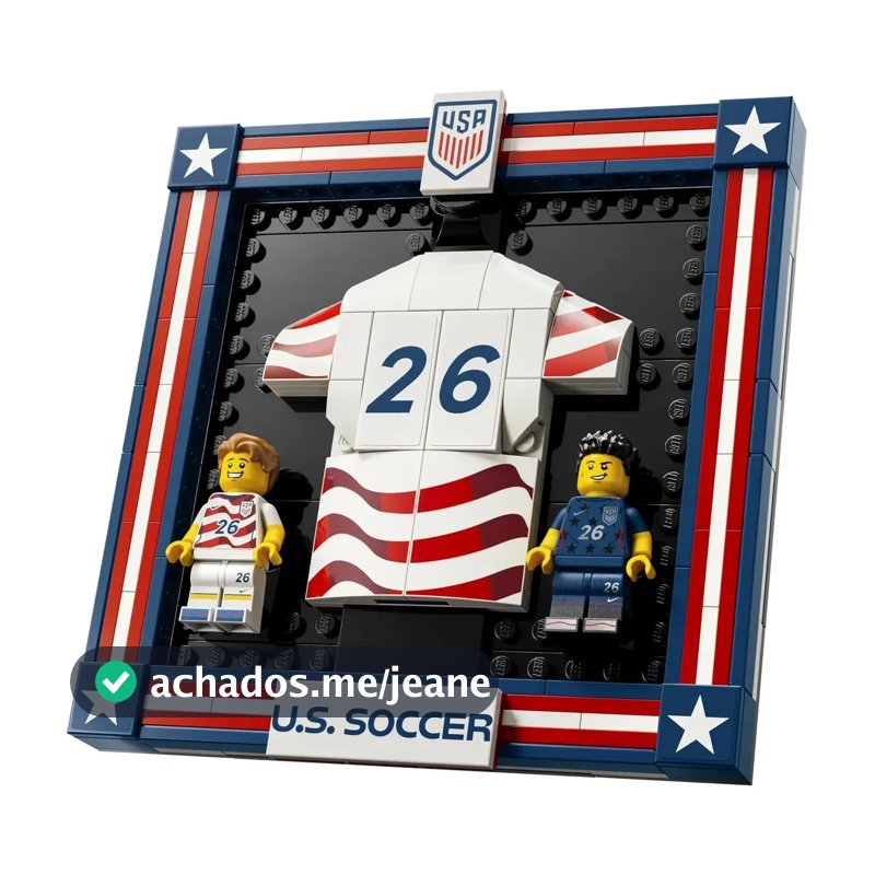 LEGO - Editions Sports - Camisa Da Seleção Nacional De Futebol Dos EUA De 2026 - 43033