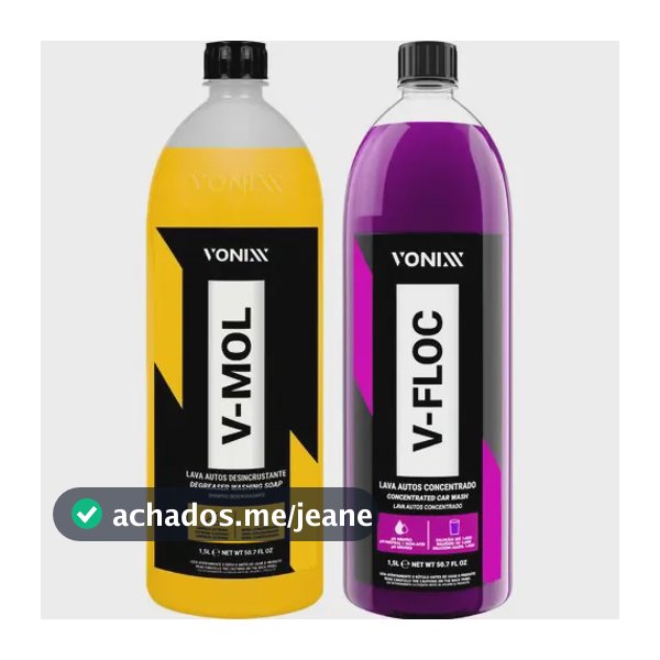 Shampoo Automotivo V-mol Vonixx 1,5l V-floc Vonixx 1,5l