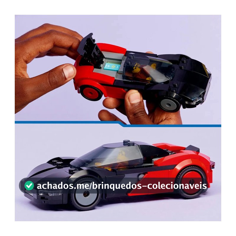 Kit de construção do supercarro elétrico LEGO® City 60486