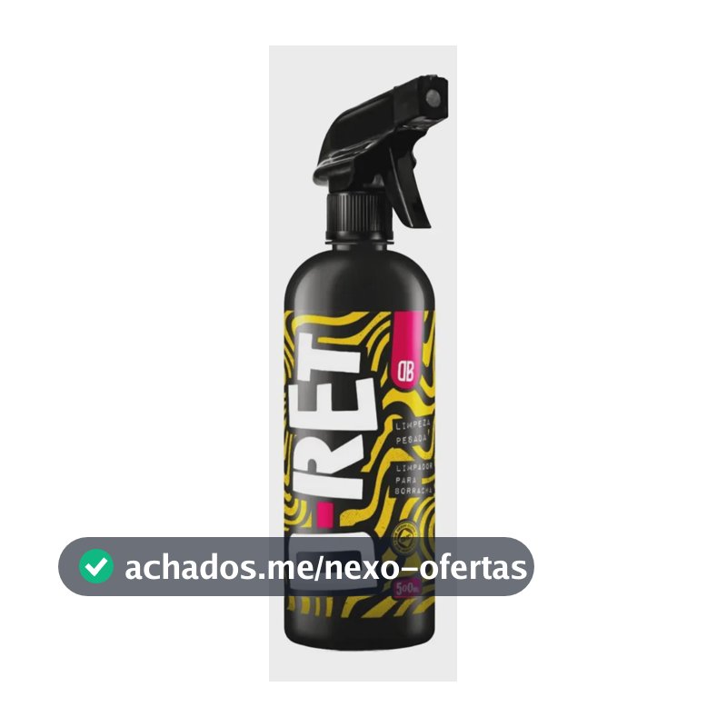D-Ret Dub Boyz 500ml Limpador De Pneus E Borrachas Limpeza Pesada Automotivo Removedor De Sujeira E Resíduos Incrustados