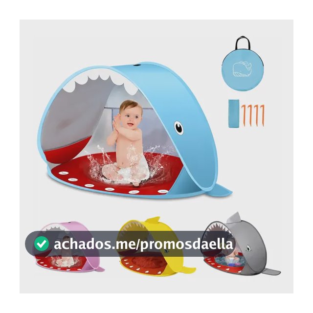Tenda Barraca Infantil Bebê Piscina Areia Praia Proteção