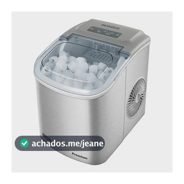 Máquina de Gelo Turbo Ice Premium, Mondial, 120W - MG-12-GI