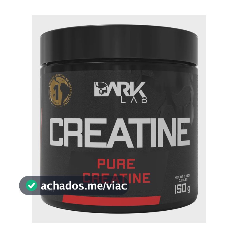 Creatina Dark Lab Premium Pure em pó Sem sabor x 150g