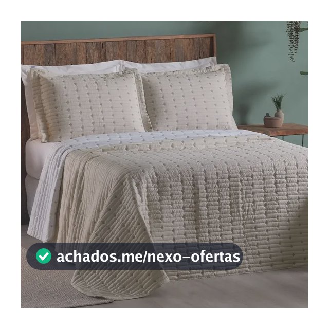 Kit Cobre Leito King 3 Peças Percal Kit Cobre Leito Decor Avela