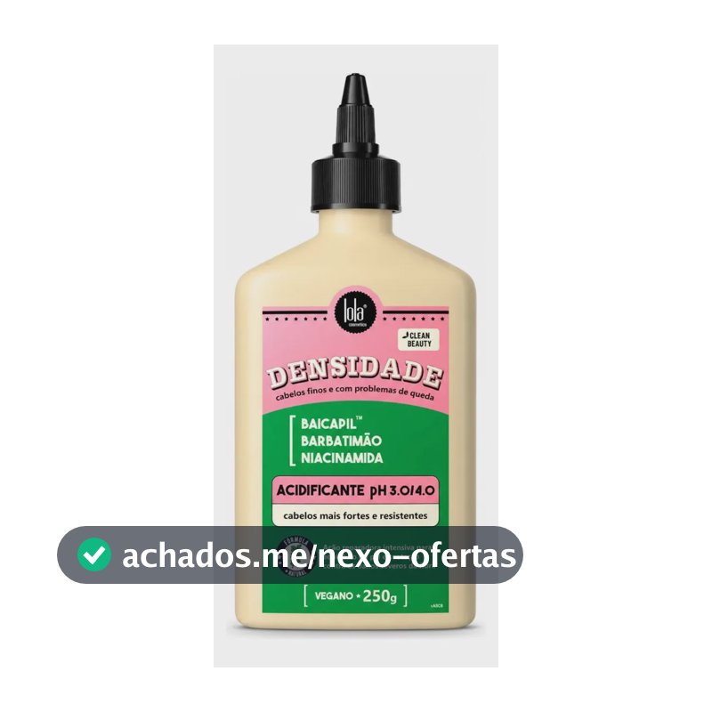 Densidade Acidificante Capilar 250g - Lola From Rio