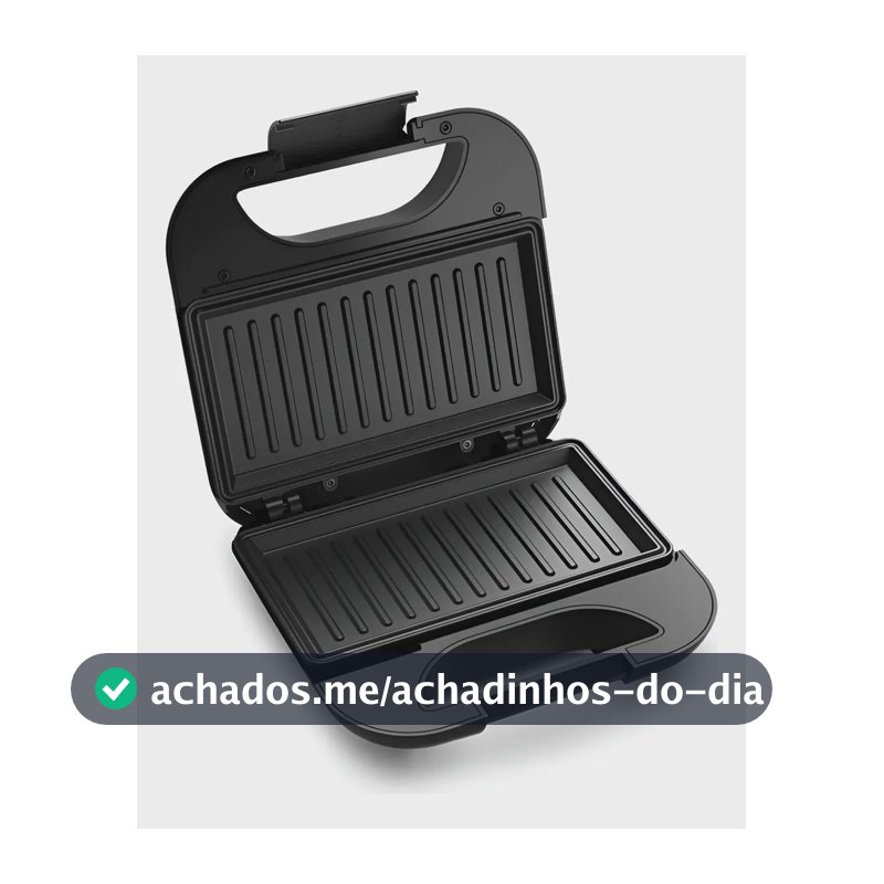 Sanduicheira Efficient Inox Electrolux ESG20 com 750W de Potência