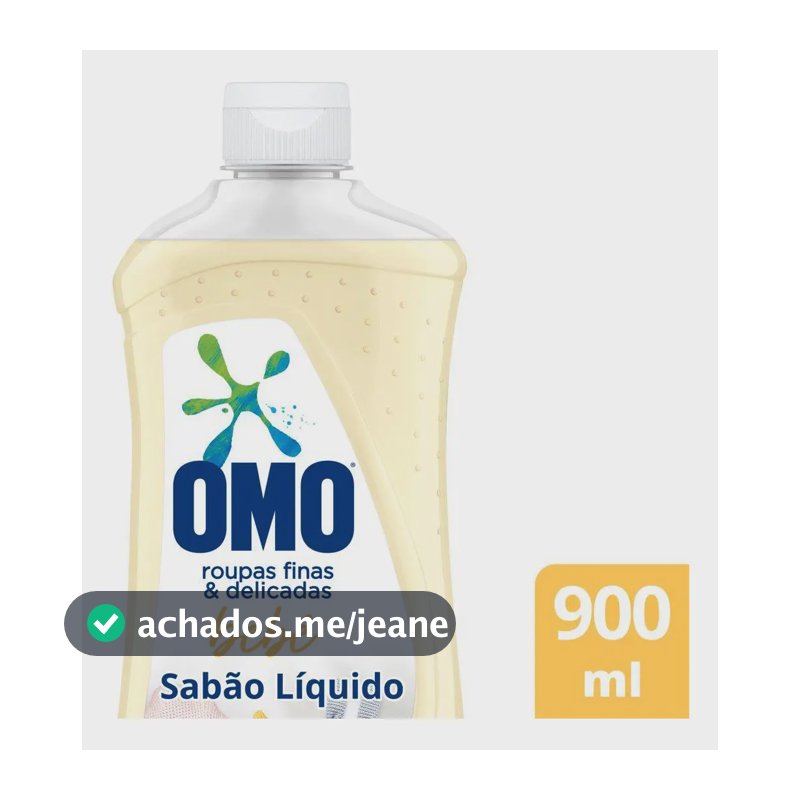 Lava-roupas Líquido Omo Bebê Roupas Finas E Delicadas 900ml