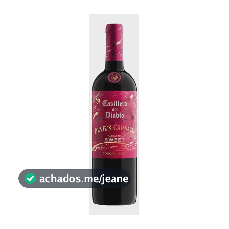 Vinho Chileno Tinto Suave Casillero Del Diablo Carnaval Fantastic 750ml