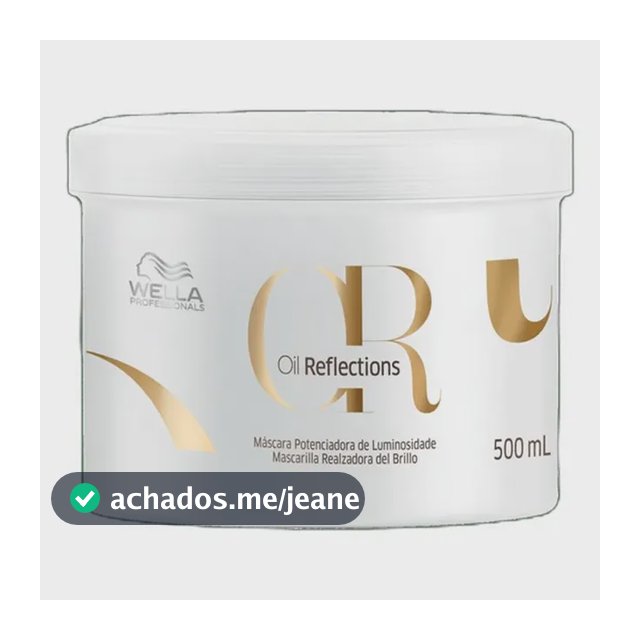 Wella Professionals Oil Reflections - Máscara Capilar 500ml