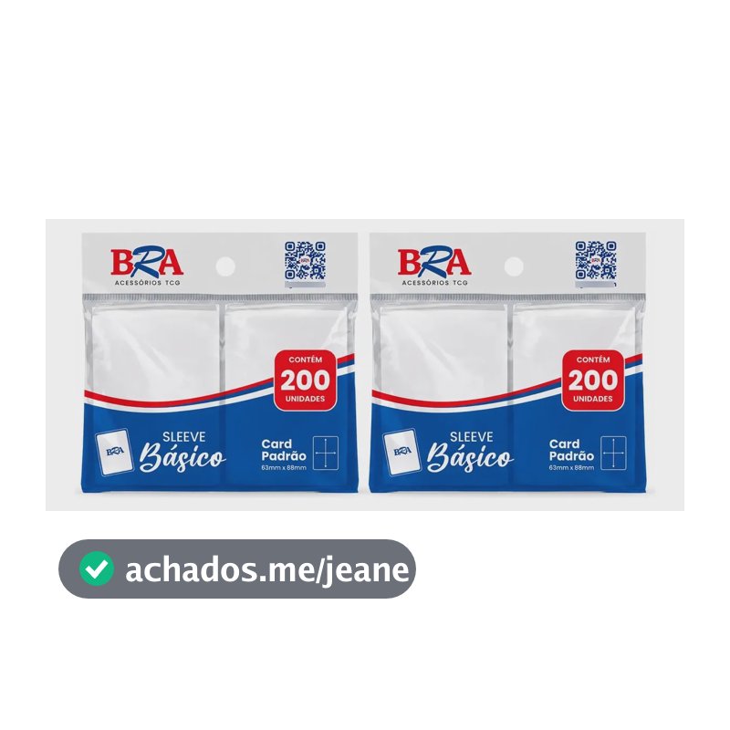 Bra Sleeve Básico 400 Un 65x90mm Pokémon Tcg Magic Lorcana