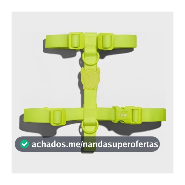 Peitoral H Zeedog Neopro Verde