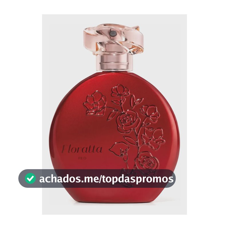 Floratta Red O Boticário Desodorante Colônia Perfume Feminino Original 75ml