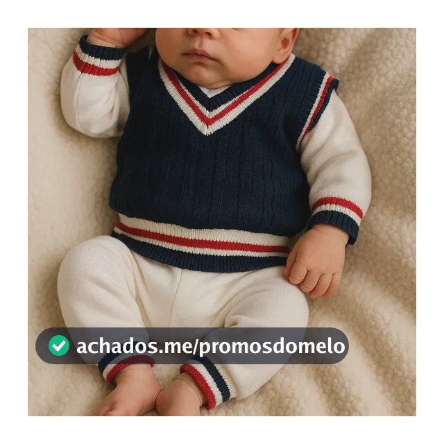 Saída Maternidade Menino Suéter Batizado Recém Nascido Bebê