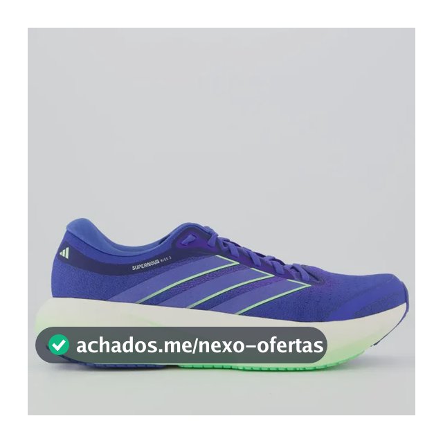Tênis adidas Supernova Rise 3 Azul Azul - 41 Br