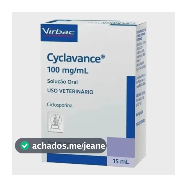 Virbac Cyclavance Dermatite Atópica Cães 15ML