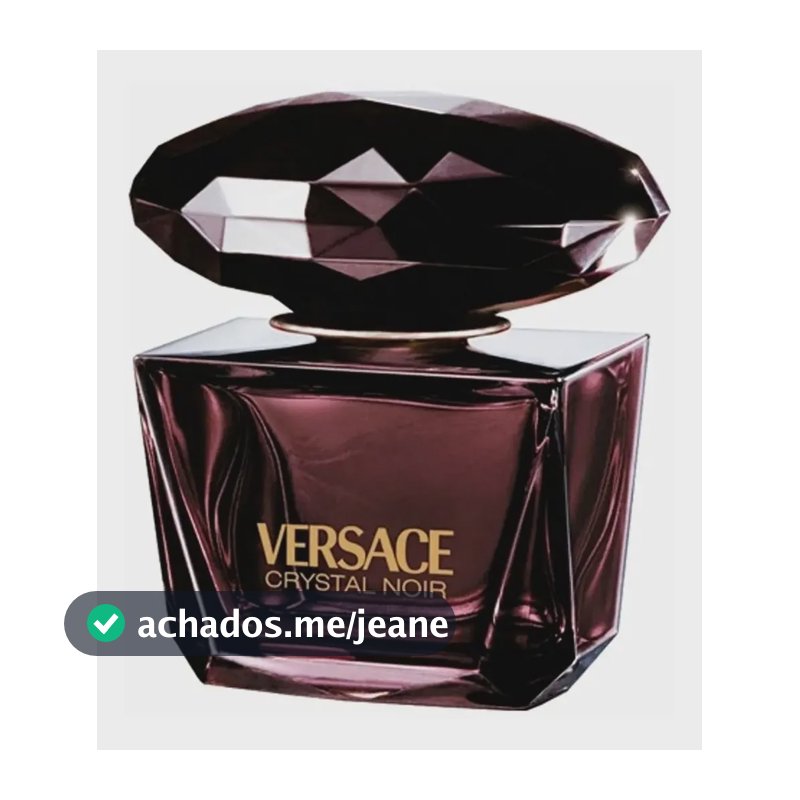 Versace Crystal Noir Edt 50ml para feminino