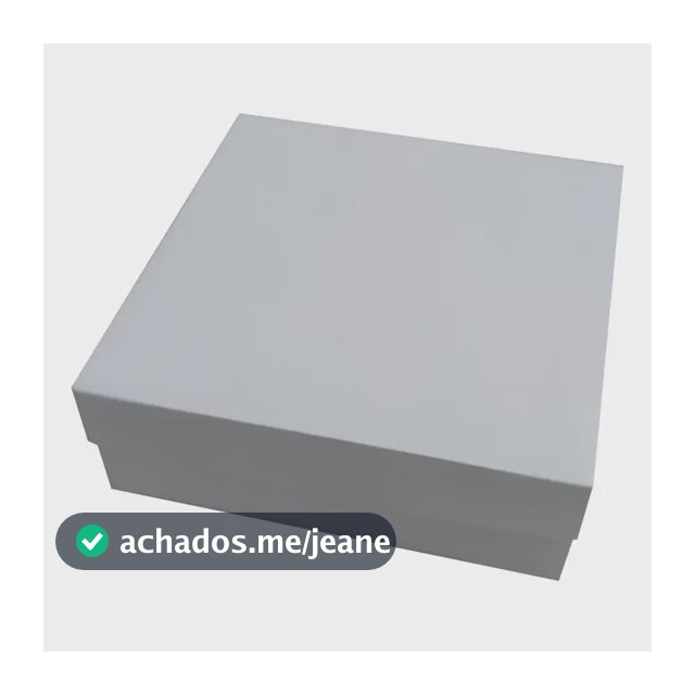 10 Caixas Para Presente Com Tampa S/ Visor - 20x20x7cm