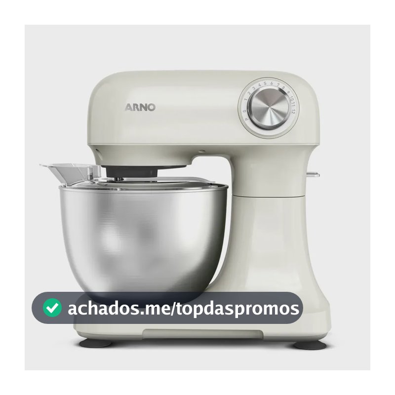 Batedeira Arno Planetária Bake Easy KM14 Marfim 127v