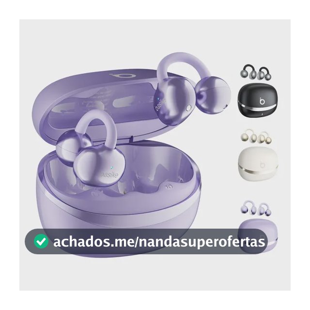 Fone De Ouvido Sem Fio Bluetooth Ows Hifi 30h Enc Ipx6 Tws