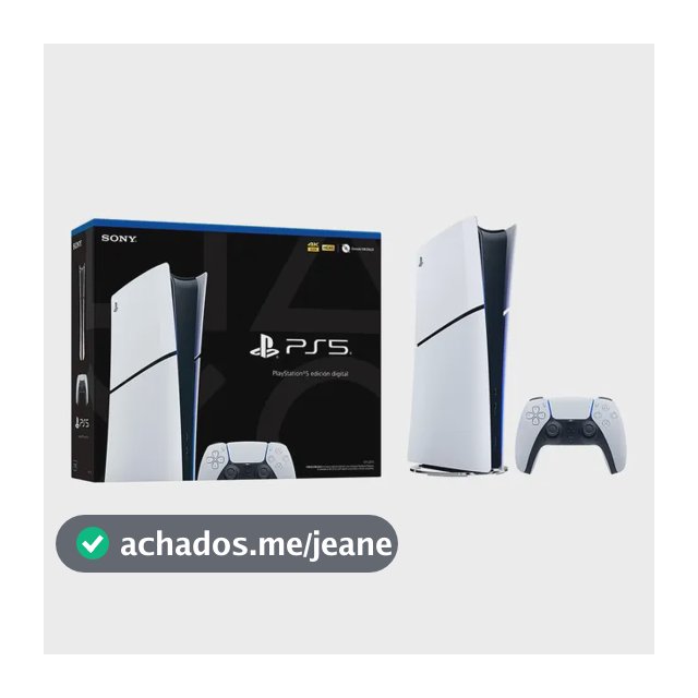 PlayStation 5 Edição Digital 825 GB Slim CFI 2114B Novo Lacrado