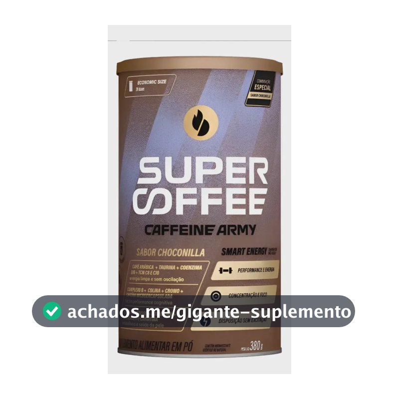 Supercoffee Choconilla - Economic Size 380g - Caffeine Army