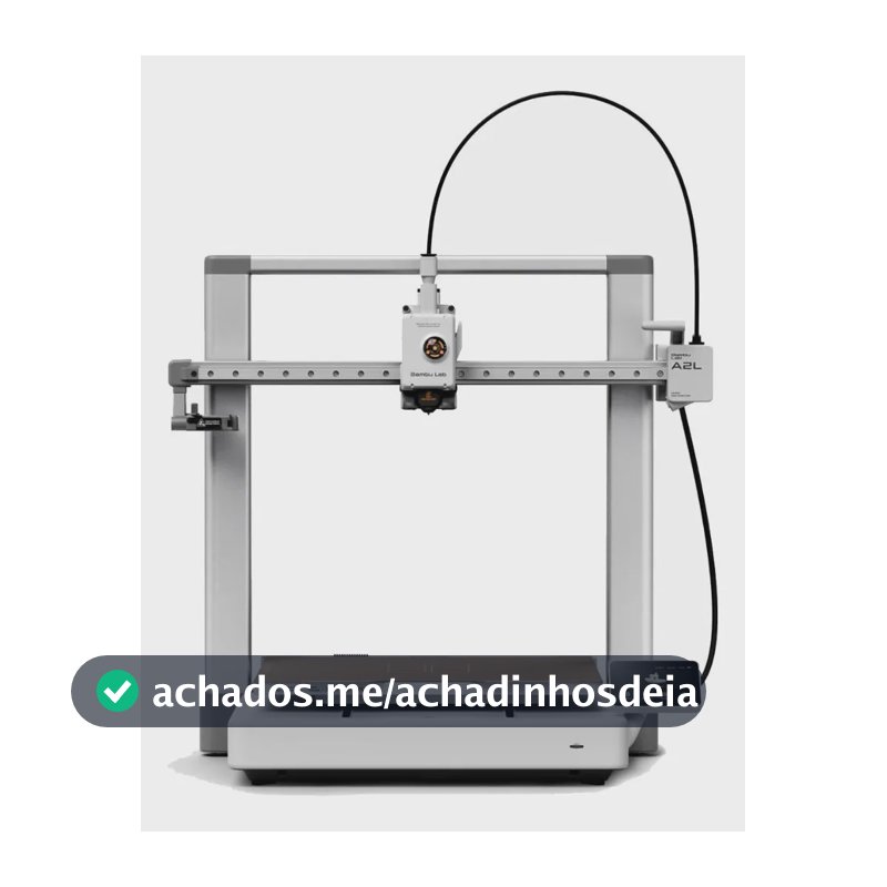 Impressora 3d Fdm Bambu Lab A2l Sem Ams 220v Cinza