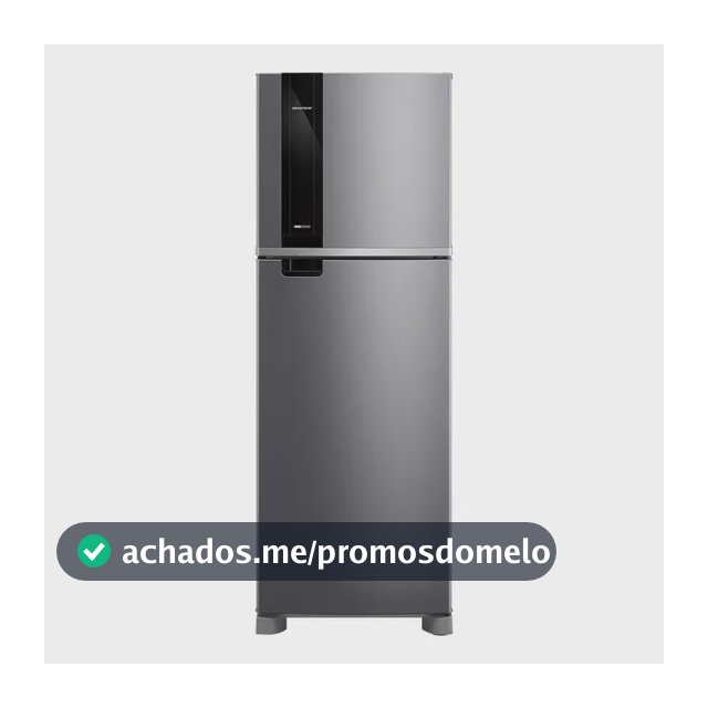 Geladeira Brastemp Frost Free 385 Litros Duplex Inox - BRM46MK