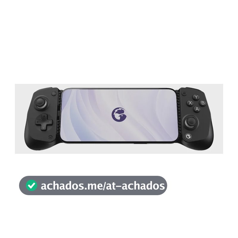 Controle Gamepad GameSir X5 Lite USB-C Android iPhone 15/16 Mobile Hall Effect Turbo Leve Preto