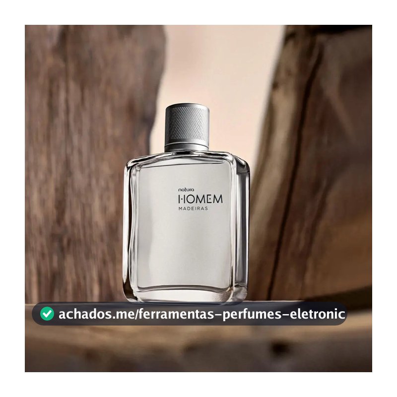 Perfume Natura Homem Madeiras Desodorante Colônia - 100 Ml