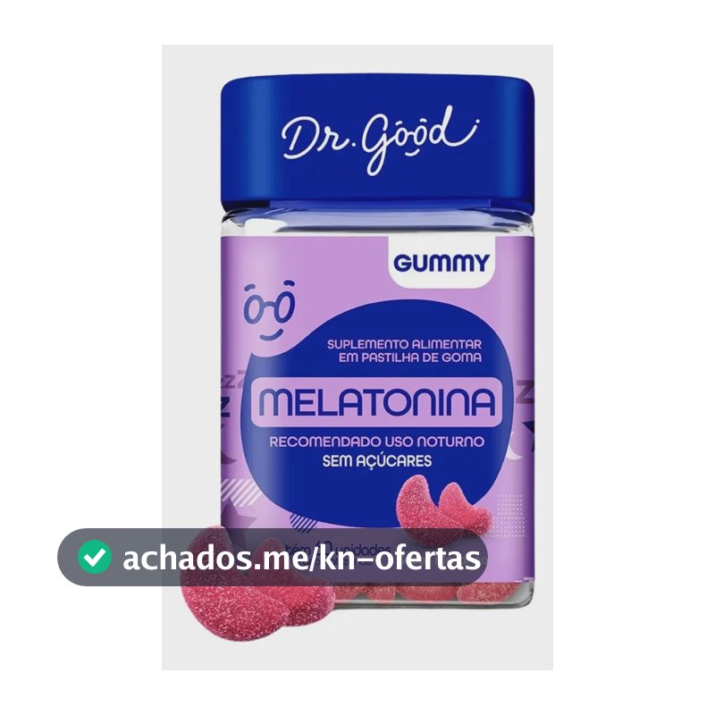 Dr Good Melatonina Fini Melatonina em Gomas