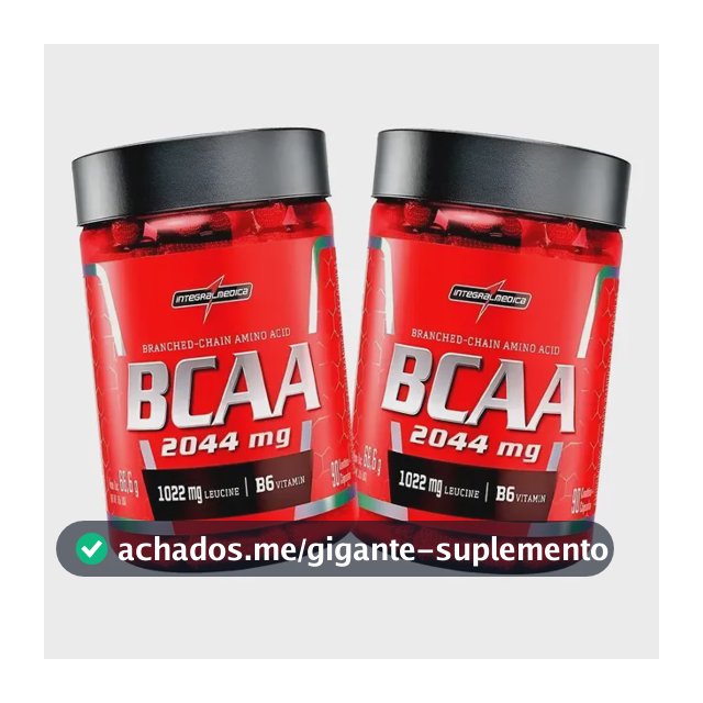 2x Bcaa 2:1:1 - Integral Medica - 90 Cápsulas  Cápsulas