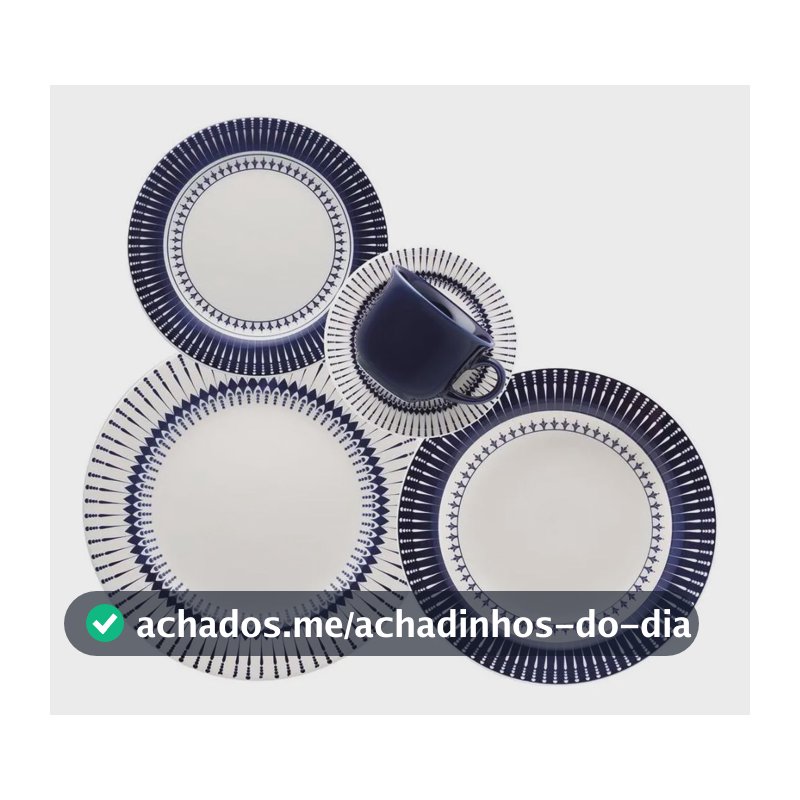 Aparelho de Jantar e Chá 30 peças Donna Colb