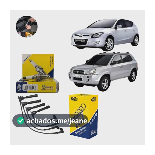 Kit Cabo E Vela Tucson I30 Sportage 2.0 16v 2004 A 2013