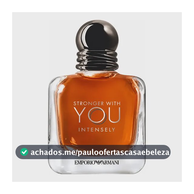 Armani Stronger With You Intensely - Perfume Masculino 50ml