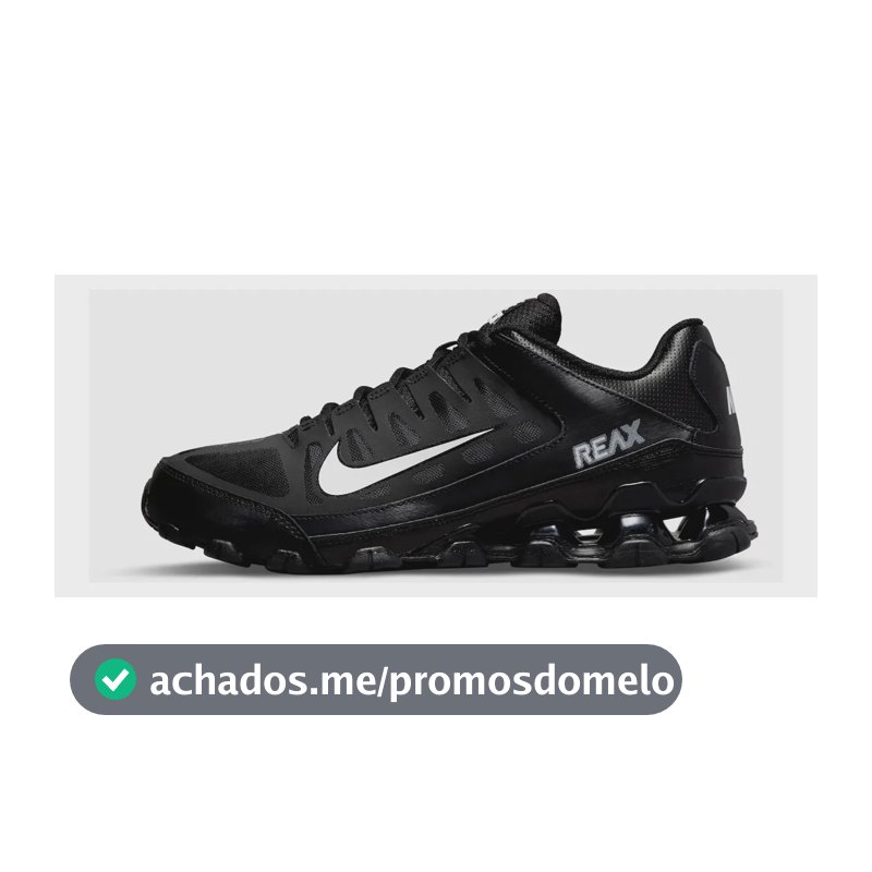 Tênis Nike Reax 8 Tr Masculino Preto/branco 43 Br