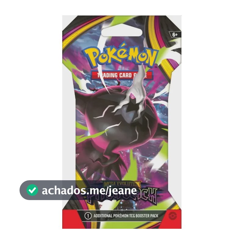 Pokemon Tcg Megaevolution Pitch Black Sleeved Booster Ingles