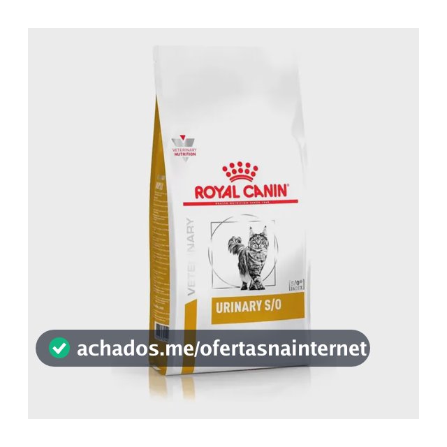 Alimento Royal Canin Veterinary Diet Feline Urinary S/O High Dilution UHD 34 para gato adulto de raza pequena sabor mix