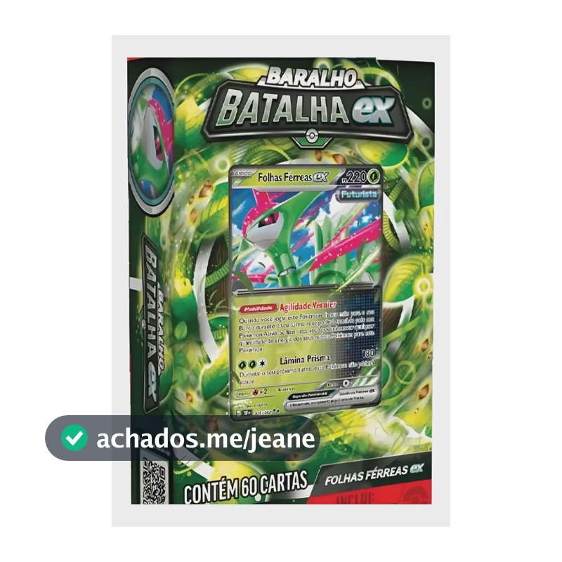 Jogo Deck Baralho Batalha Folhas Ferreas Tapu Koko Português