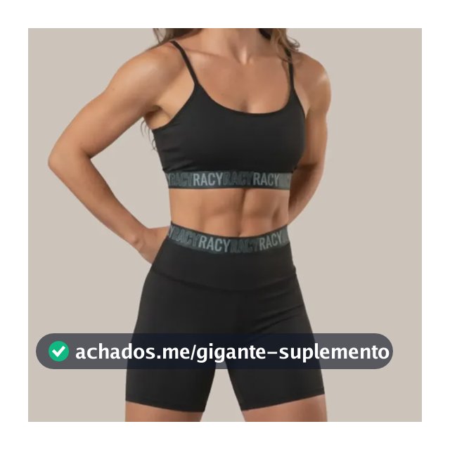 Conjunto De Academia Short E Top Fitness Zero Transparencia