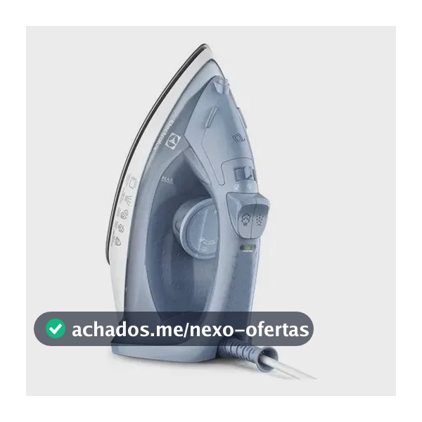 Ferro Elétrico Electrolux 2 em 1 Efficient Azul 220V ESI10
