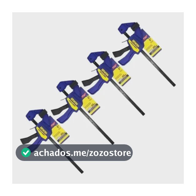 Kit 04 Grampo Rápido Marceneiro Quick-grip 6 Irwin 2006021