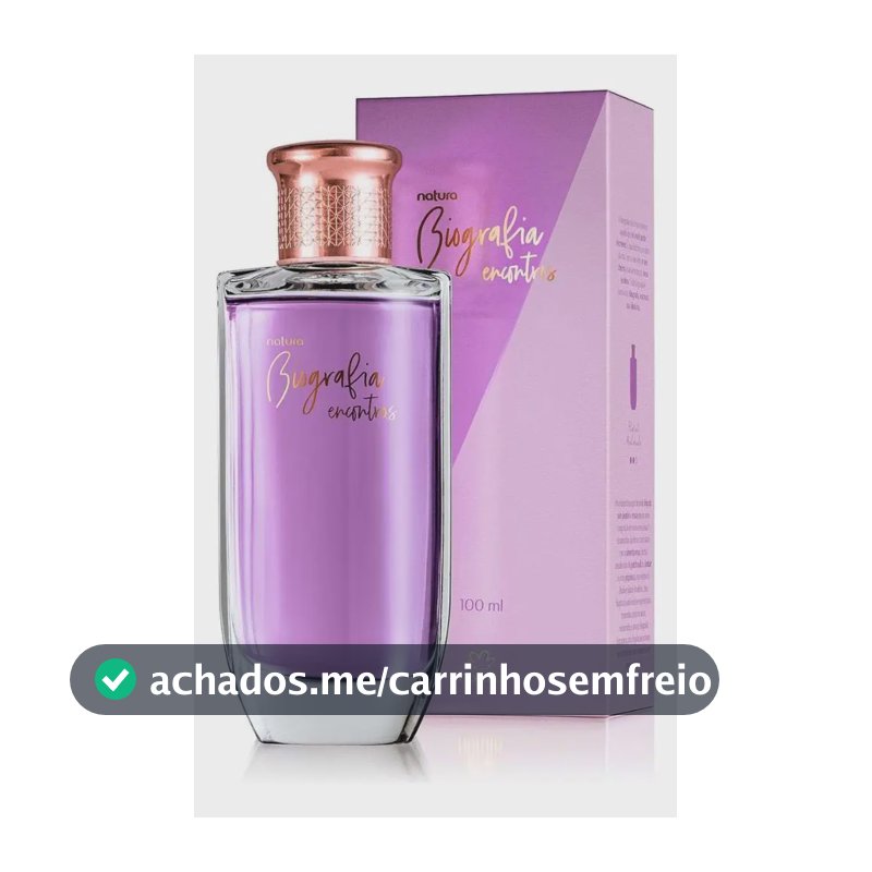 Desodorante Colônia Biografia Encontros Feminino 100 Ml