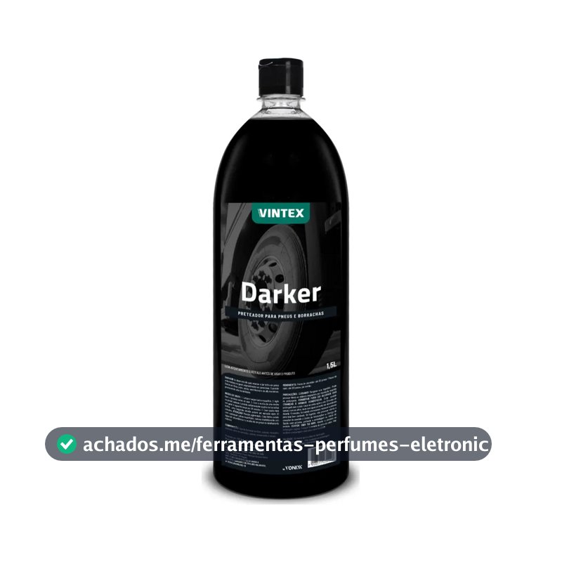 Darker Preteador Para Pneus Plásticos Borrachas Vintex 1,5l