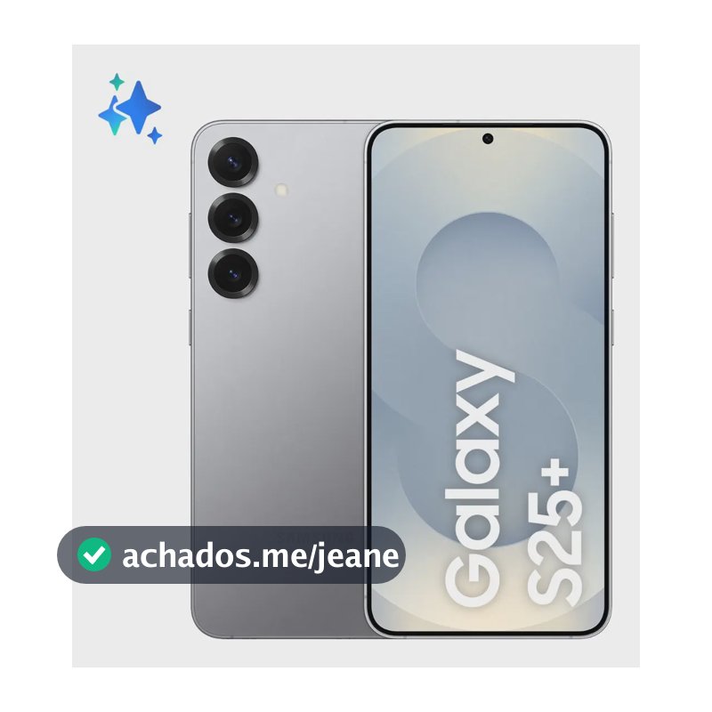 Samsung Galaxy S25+ 5g, 256gb, 12gb, Câmera Tripla - Prateado